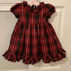 Ralph Lauren 18 Month Plaid Holiday Dress